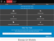 Tablet Screenshot of dchparamushondaespanol.com